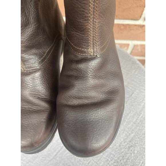 Men\'s Timberland Brown Leather Boots Size 9 main image 11